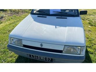 1988 renault 11 blanc manuel, 5 vitesses conduite à gauch...