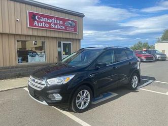 used 2018 ford escape sel fwd
