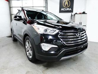 used 2014 hyundai santa fe xl luxury,7 pass,no accident,one owner,dealer maintai