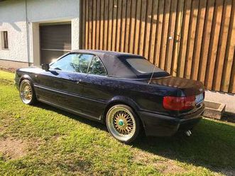 audi 80 cabrio tdi facelift letzte baureihe! teilleder