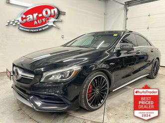 used 2017 mercedes-benz cla-class cla 45 amg | 375hp | htd leather | sunroof | nav