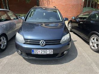 vw golf plus 1,6 tdi, 2010 god.