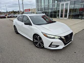 used 2020 nissan sentra sr one owner - certified - 120,000km warranty