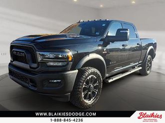 used 2023 ram 2500 rebel | diesel 4x4 with tow mirrors and navigation