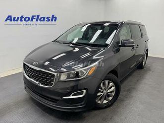 used 2019 kia sedona lx, carplay, 8 pass, sieges + volant chauffants