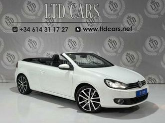 volkswagen - golf cabrio 1.4 tsi 160cv
