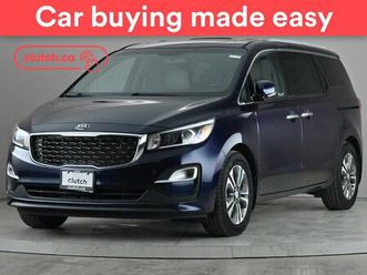 used 2020 kia sedona sx w/ apple carplay, heated front seats, rearview cam