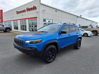 used 2022 jeep cherokee trailhawk
