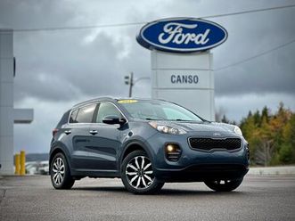 used 2017 kia sportage ex awd w/ two sets of tires/rims