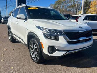 used 2021 kia seltos ex premium awd