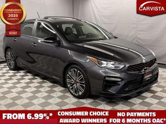 used 2021 kia forte5 gt limited dct - no accidents/factory warranty -
