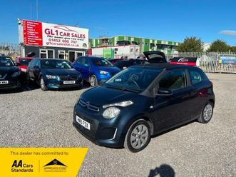 citroen c1 airscape feel+convertable+2 keys+ bluetooth+low insurance+3m warranty