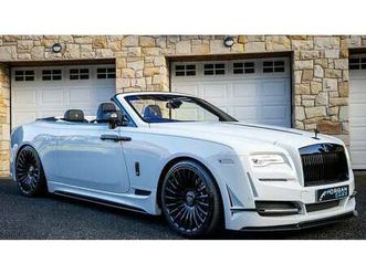 2018 rolls-royce dawn 6.6 v12 black badge convertible 2dr pe a vendre