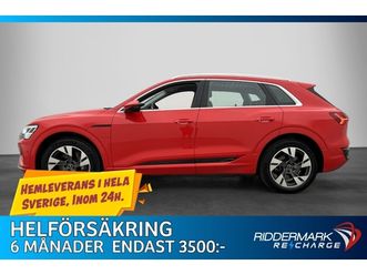 audi q8 e-tron 340hk q luftfjädring cockpit dragkrok moms