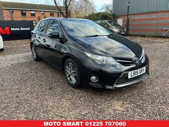 TOYOTA AURIS 2015-15-toyota-auris-1-8-vvt-h-icon-plus-hatchback-5dr-petrol-hybrid-cvt-euro-5
