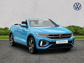 volkswagen t-roc cabriolet - 1.5 tsi r-line 2dr dsg