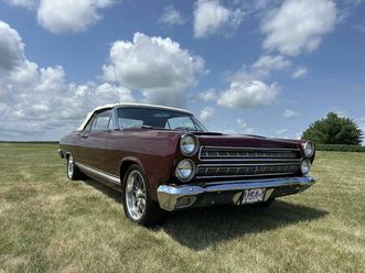 1966 mercury comet cyclone convertible with a 289 crate engine and a four-speed