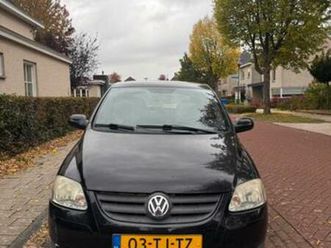 volkswagen fox 1.4 55kw 2006 zwart — volkswagen — marktplaats