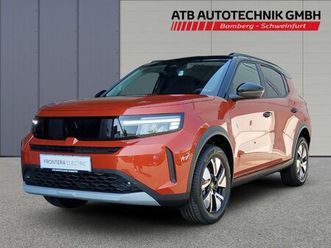 opel frontera electric gs elektro winterpaket