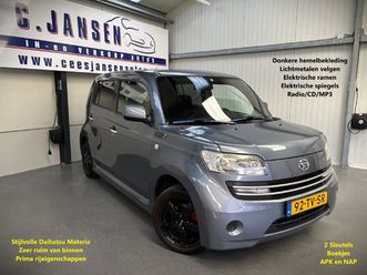 daihatsu materia 1.3 rythm echt ruim !! manual