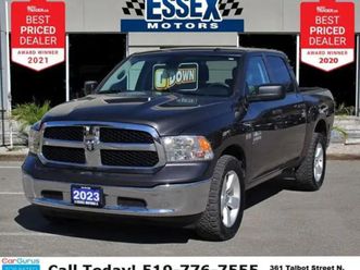 2023 ram 1500 classic slt*4x4*hemi*six seats*bluetooth*rear cam*