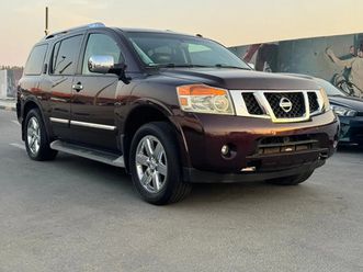 used nissan armada 5.6 platinum 2014