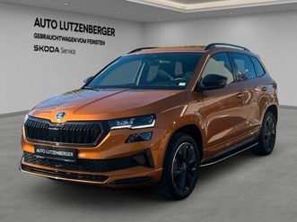 skoda karoq sportline 1.5 tsi dsg canton 360° 5 j-gar
