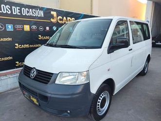 volkswagen - transporter kombi largo t.normal 2.0 tdi 102cv 2.8