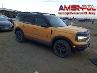 ford bronco 2022 ford bronco sport bandlands 2.0 benzyna 250km