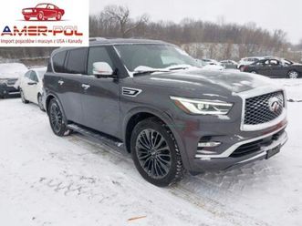 infiniti qx80 sensory 2022 5.6l 5.6 benzyna 400km