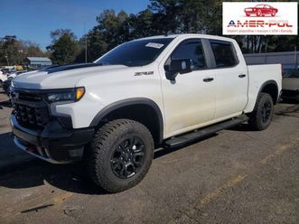 chevrolet silverado 2024, 6.2l, 4x4, k1500 zr2, porysowany lakier 6.2 420km