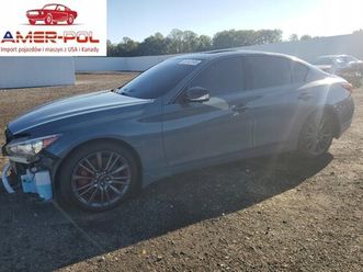 infiniti q50 red sport 400 2021 3.0l 3.0 benzyna 400km