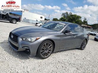 infiniti q50 red sport 400 2023 3.0l 3.0 benzyna 400km