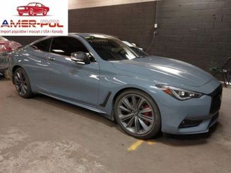infiniti q60 red sport 400 2022 3.0l 3.0 benzyna 400km