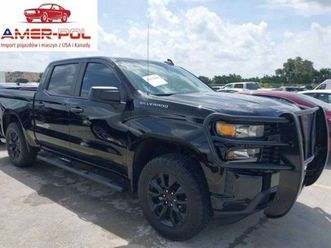 chevrolet silverado 1500 short bed custom 2020 4.3l 4.3 benzyna 285km