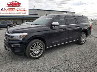 ford expedition max platinum 2023 3.5l 3.5 benzyna 400km