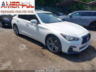 infiniti q50 2021 infiniti q50 3.0t signature edition awd 3.0 benzyna 300km