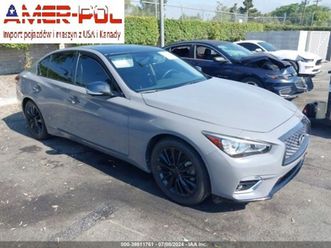 infiniti q50 2023 infiniti q50 luxe rwd 3.0 benzyna 300km