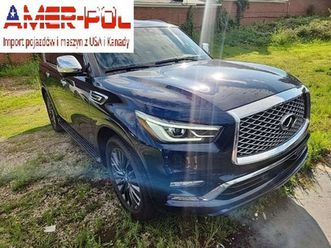 infiniti qx80 2023 infiniti qx80 sensory awd 5.6 benzyna 400km