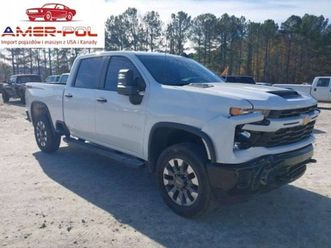 chevrolet silverado 2024r., 2500hd standard custom, od ubezpieczalni 6.6
