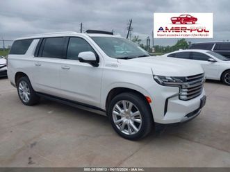 chevrolet suburban 2wd high country, 2021r., 6.2l 6.2 benzyna 420km