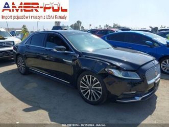 lincoln continental 2019 lincoln continental select fwd 3.7 benzyna 305km