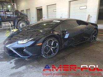 lamborghini huracan evo, delikatne uszkodzenie 5.2 benzyna 602km