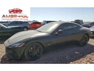 maserati granturismo s 2018 4.7l 4.7 benzyna 454km