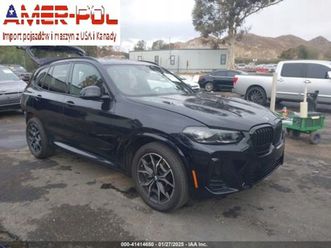 bmw x3 2024 bmw x3 sdrive30i sports activity vehicle 2.0 benzyna 248km