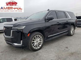 cadillac escalade esv premium luxury 2021 6.2l 6.2 benzyna 420km