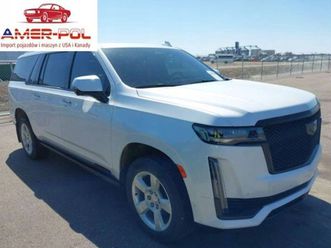cadillac escalade esv premium luxury 2021 6.2l 6.2 benzyna 420km