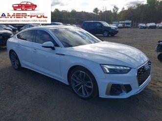 audi a5 sportback premium s-line 2024 2.0l 2.0 benzyna 261km