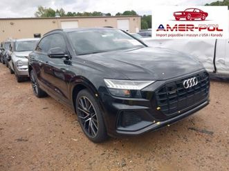 audi q8 2019r., premium plus 55, 3.0l., od ubezpieczalni 3.0 benzyna 335km