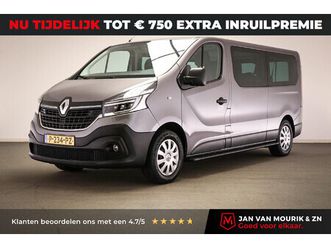renault trafic passenger 2.0 dci 120 grand zen 9-persoons | led | airco | cruise | navi | apple | trekhaak | incl. btw/bpm